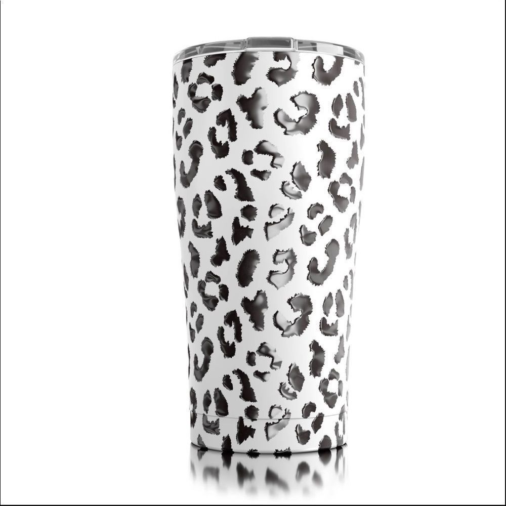 20 ounce cheetah print SIC tumbler